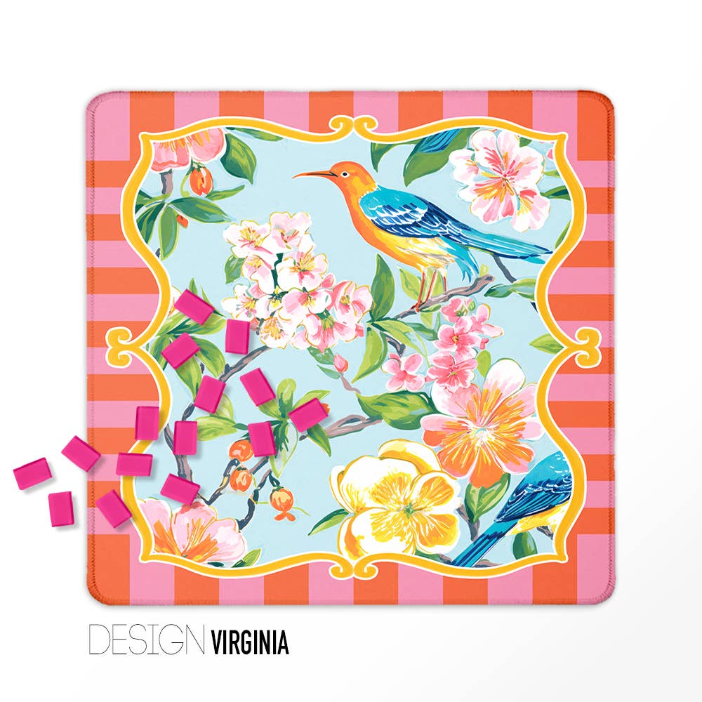 Mahjong Mat 31", Neoprene, Spring Collection: Callie / Neoprene with bag