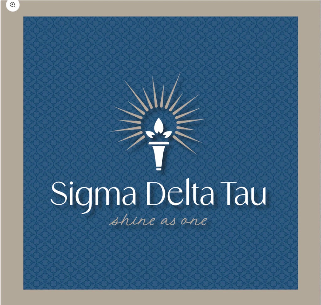 Mahjong Sisterhood Sigma Delta Tau Bid Day Bundle- Mahjong Tiles, Mat, and Shufflers
