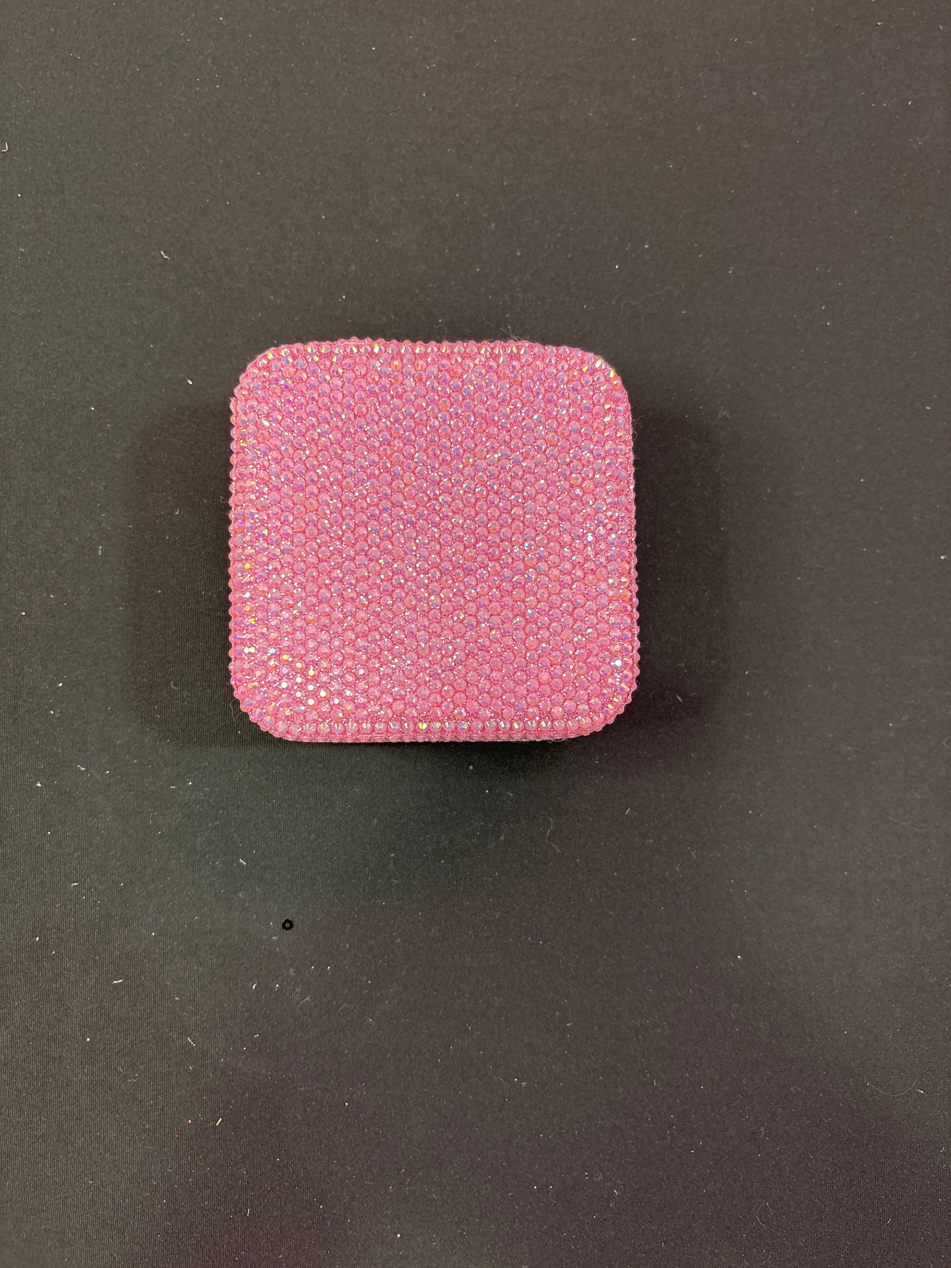 Light Pink Sparkle Jewelry Case Box