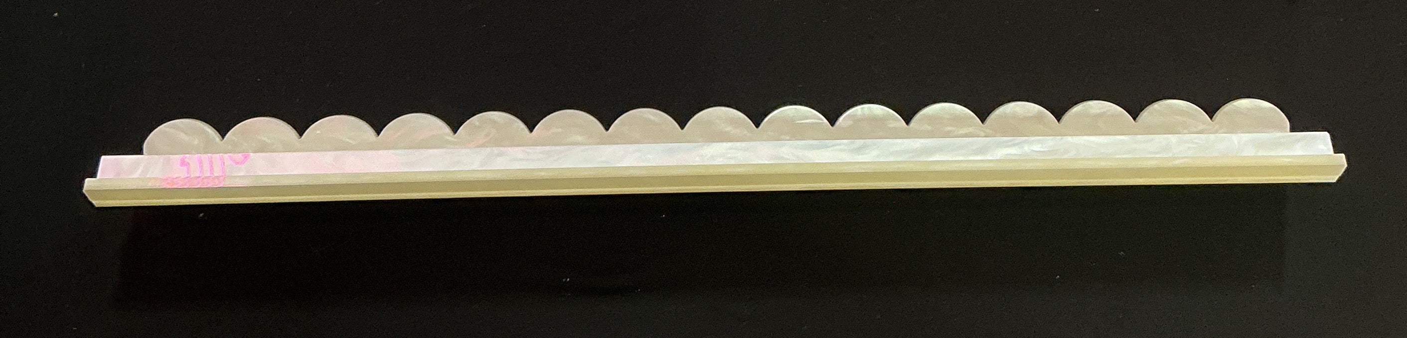 Southern Belles Mahjong Pearlized Ivory FLAT Racks with magnetic pushers