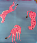 Blue Cheetah Bespoke Mahjong Mat