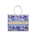 HAND BEADED CHINOISERIE PAGODA HANDBAG