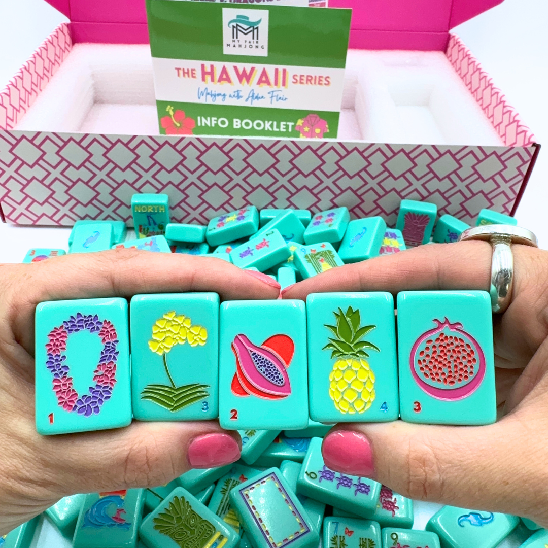 My Fair Mahjong THE HAWAII SERIES | Mahjong Tile Set with Aloha Flair