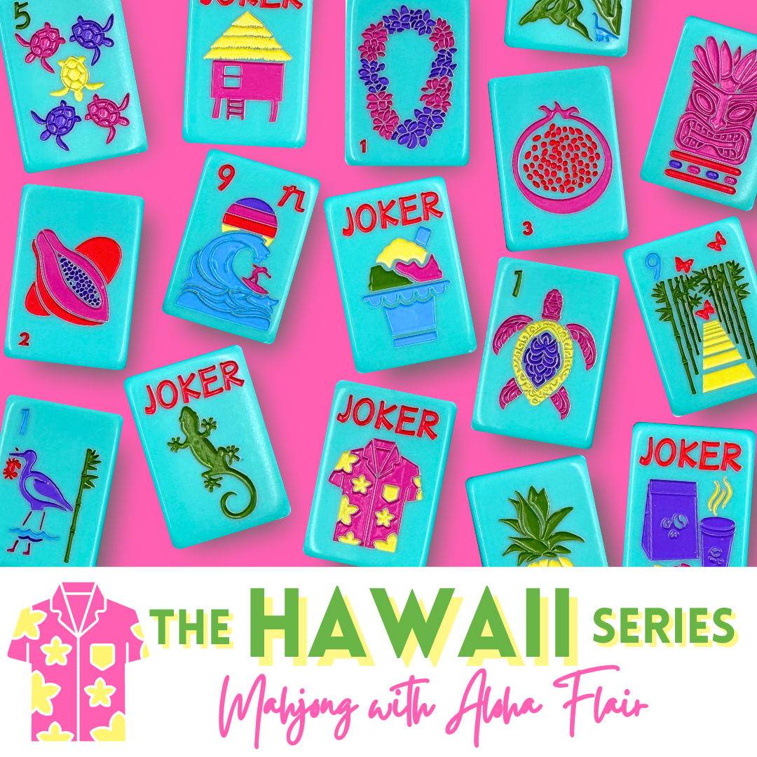 My Fair Mahjong THE HAWAII SERIES | Mahjong Tile Set with Aloha Flair