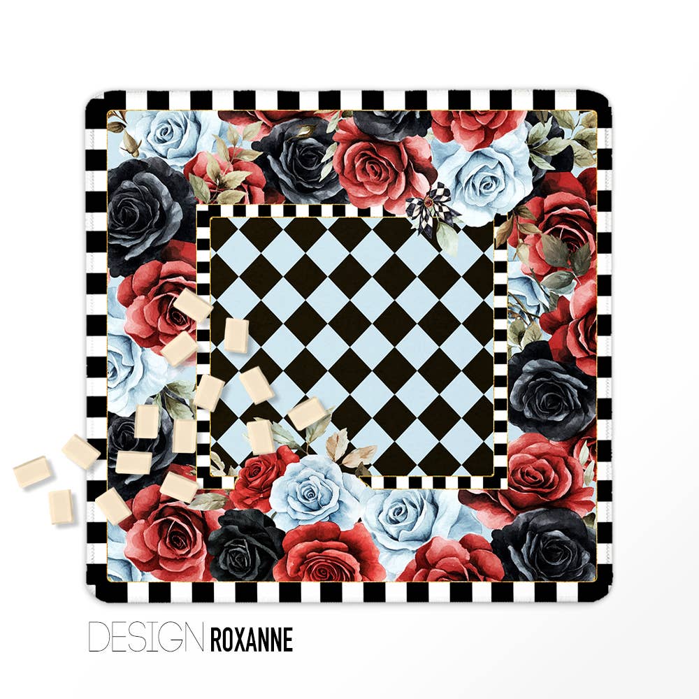 Mahjong Mat 31", Neoprene, Spring Collection: Lenora / Neoprene with bag