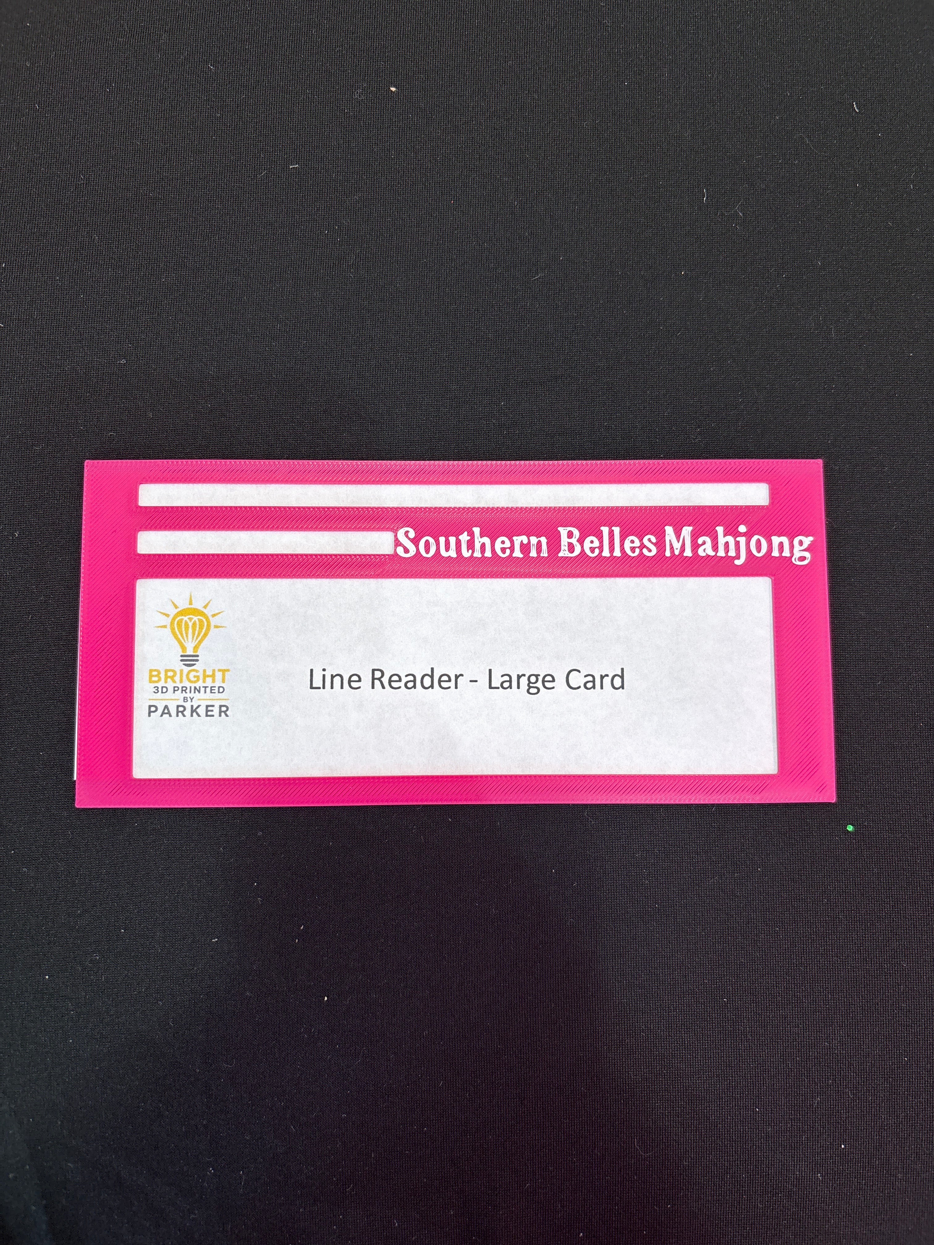 Southern Belles Mahjong Line Reader- Large Card