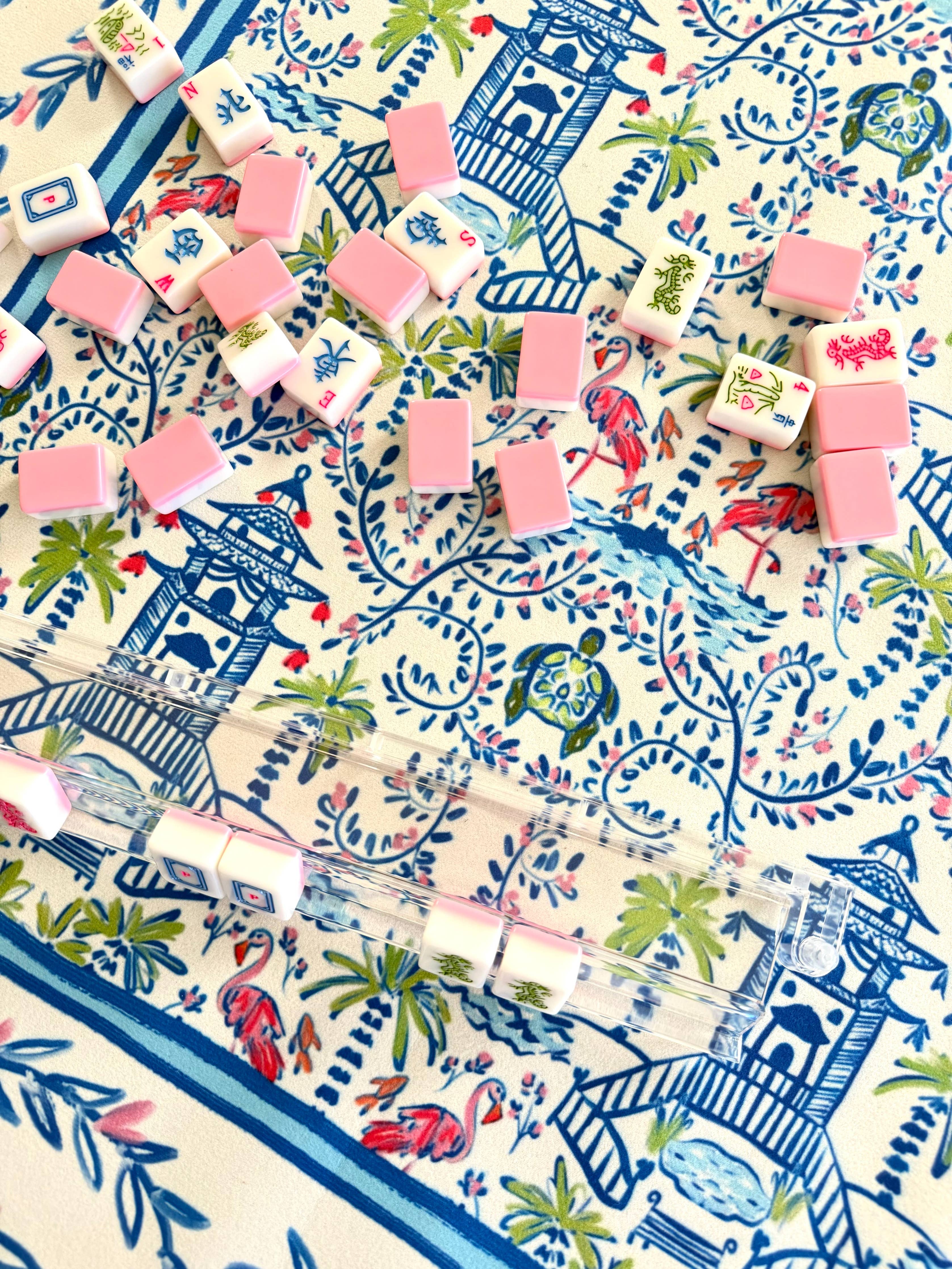 Britt Mills Mahjong Mats (Non-Neoprene): Mallard Manor