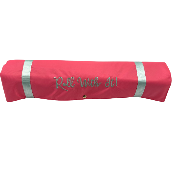 Roll With It - Rack Roller Bag - Mahjong Rack & Pusher Pink & Mint -