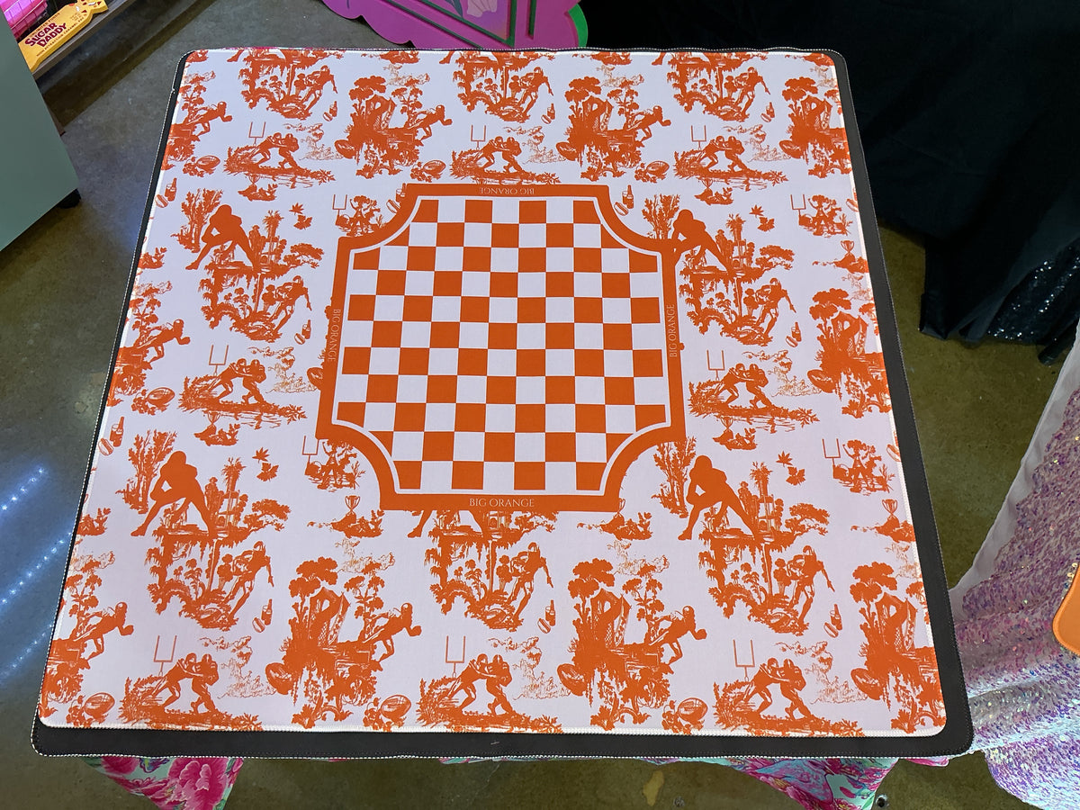 Tennessee FOOTBALL Toile Mahjong Mat