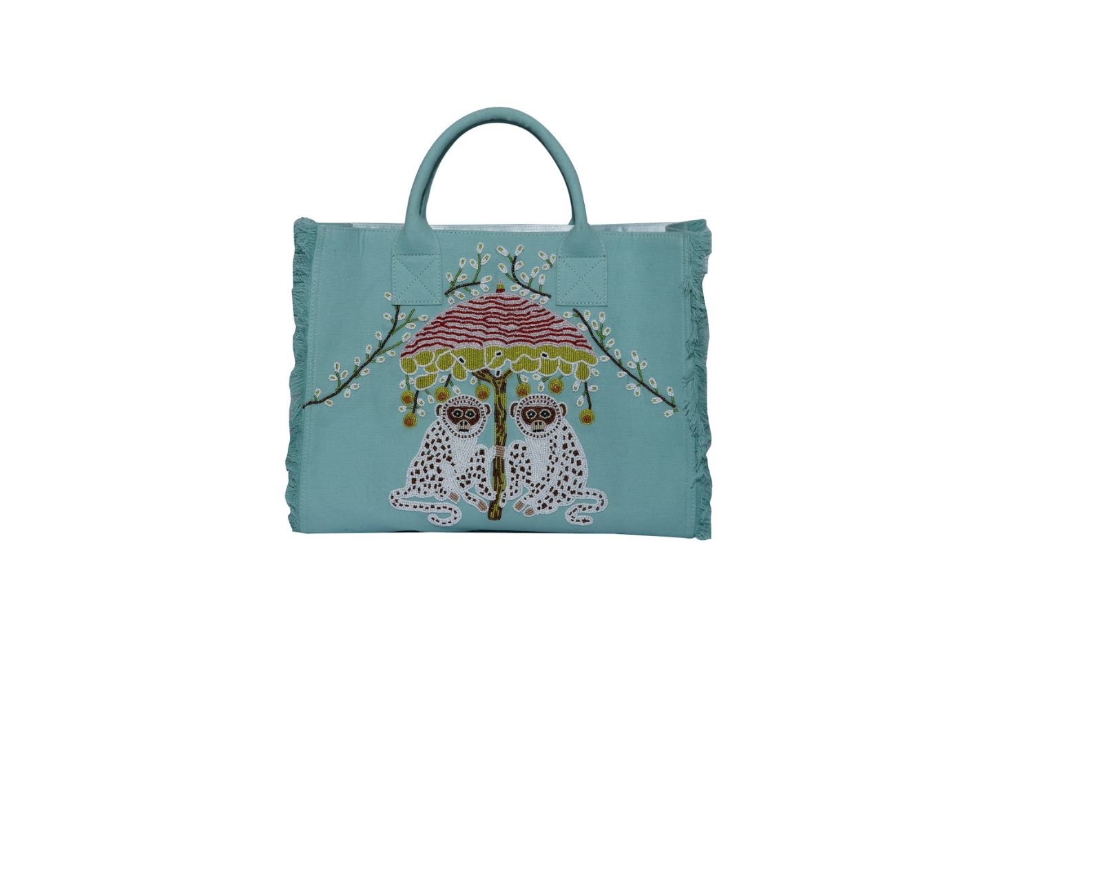 TMonkeys Tote Bag - Lt.Blue/White/Yellow/Multi