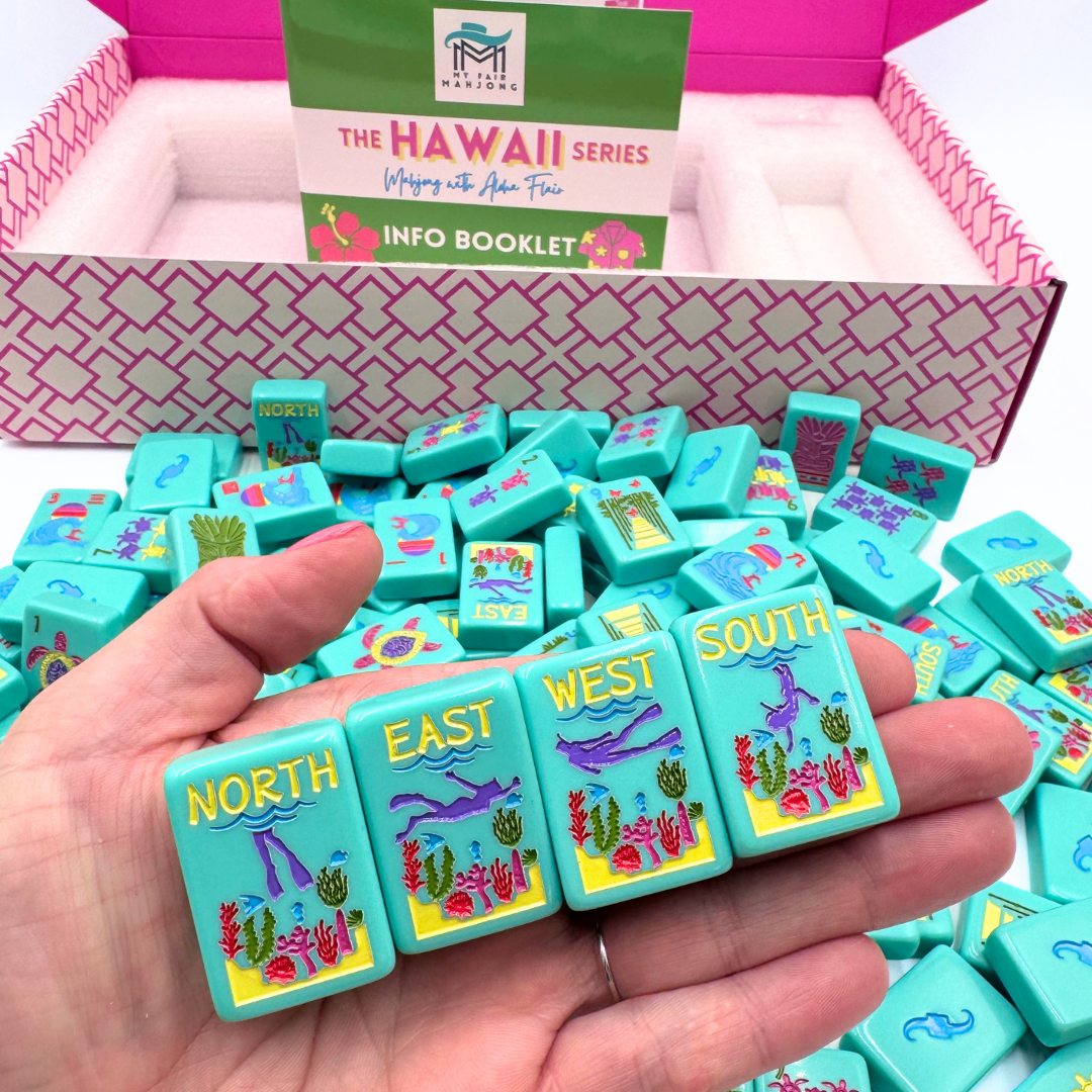 My Fair Mahjong THE HAWAII SERIES | Mahjong Tile Set with Aloha Flair