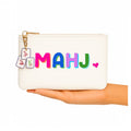 *NEW Mahjong Bag | Canvas mahjong gift bag w/ tile zipper