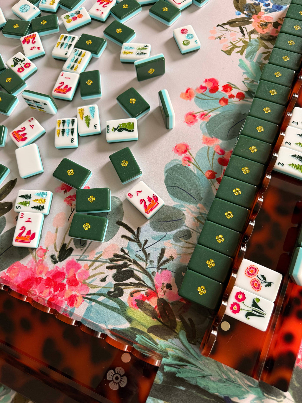 Britt Mills Neoprene Mahjong Mats Daphne