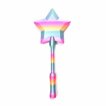 Credit Card Fairy Wand – Tap to Pay Wand Wallet Accessory: Fairy Rainbow