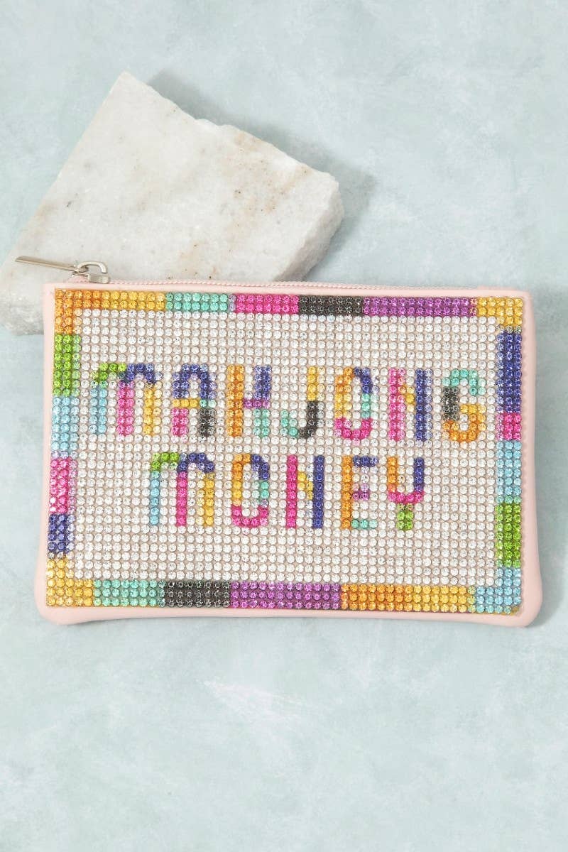 Mahjong Money Pave Coin Purse HD00810-NM: MULTI