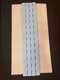 My Fair Mahjong MAHJONG RACK PUSHER ADD ON-MAGNETIC | Premium Acrylic Set(4): Scalloped Solid Blue