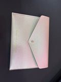 Peace Love Mahjong Gold Card Clutch