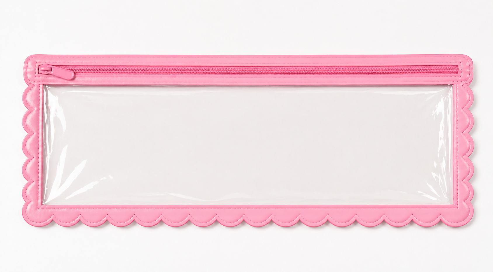 Splash-Proof Mahjong Card Holder for Pool Mahjong - Pink Scallops STANDARD SIZE: Pack of Four Card Holders