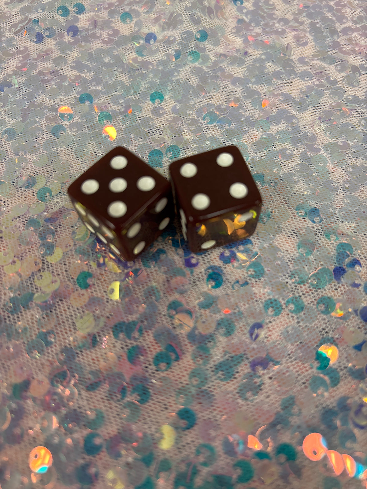 Big Brown Mahjong Dice