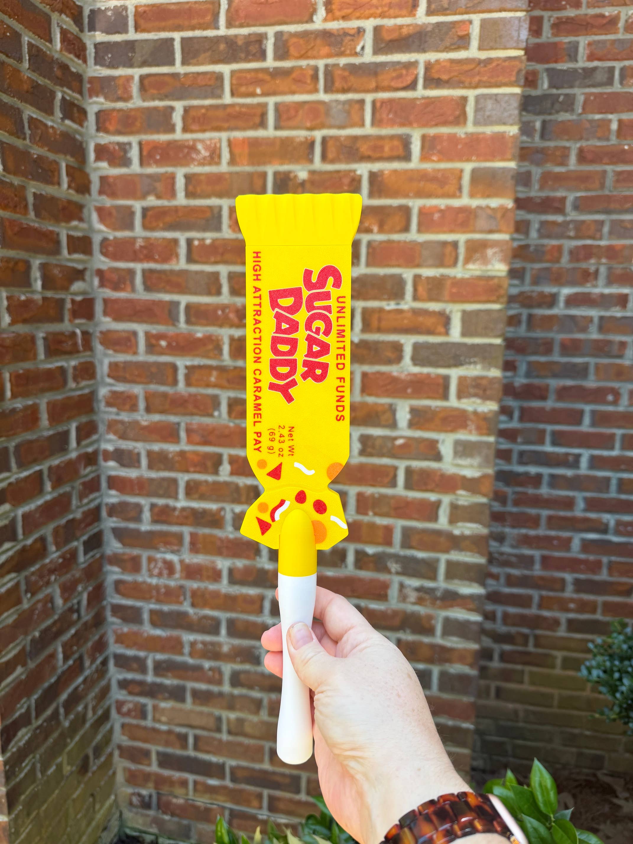 Sugar Daddy Tap to Pay Wand 3d Printed