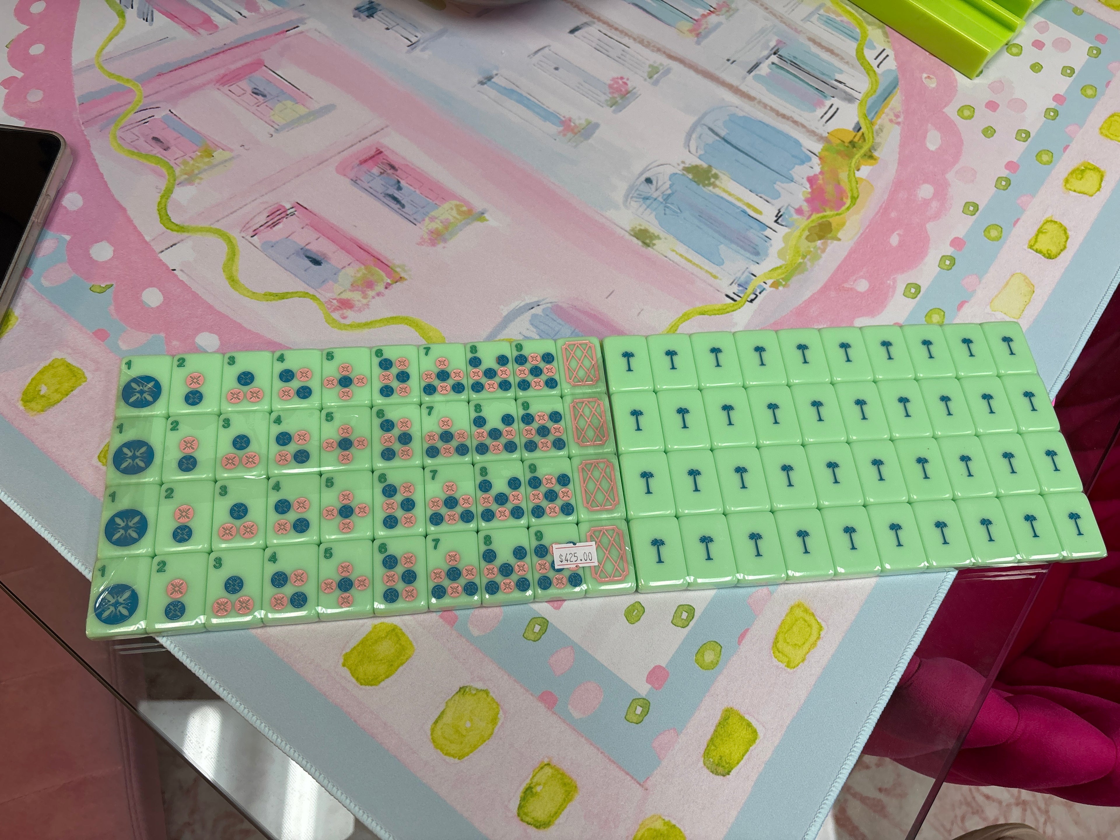 The Mahjong House- Island Collection- Green