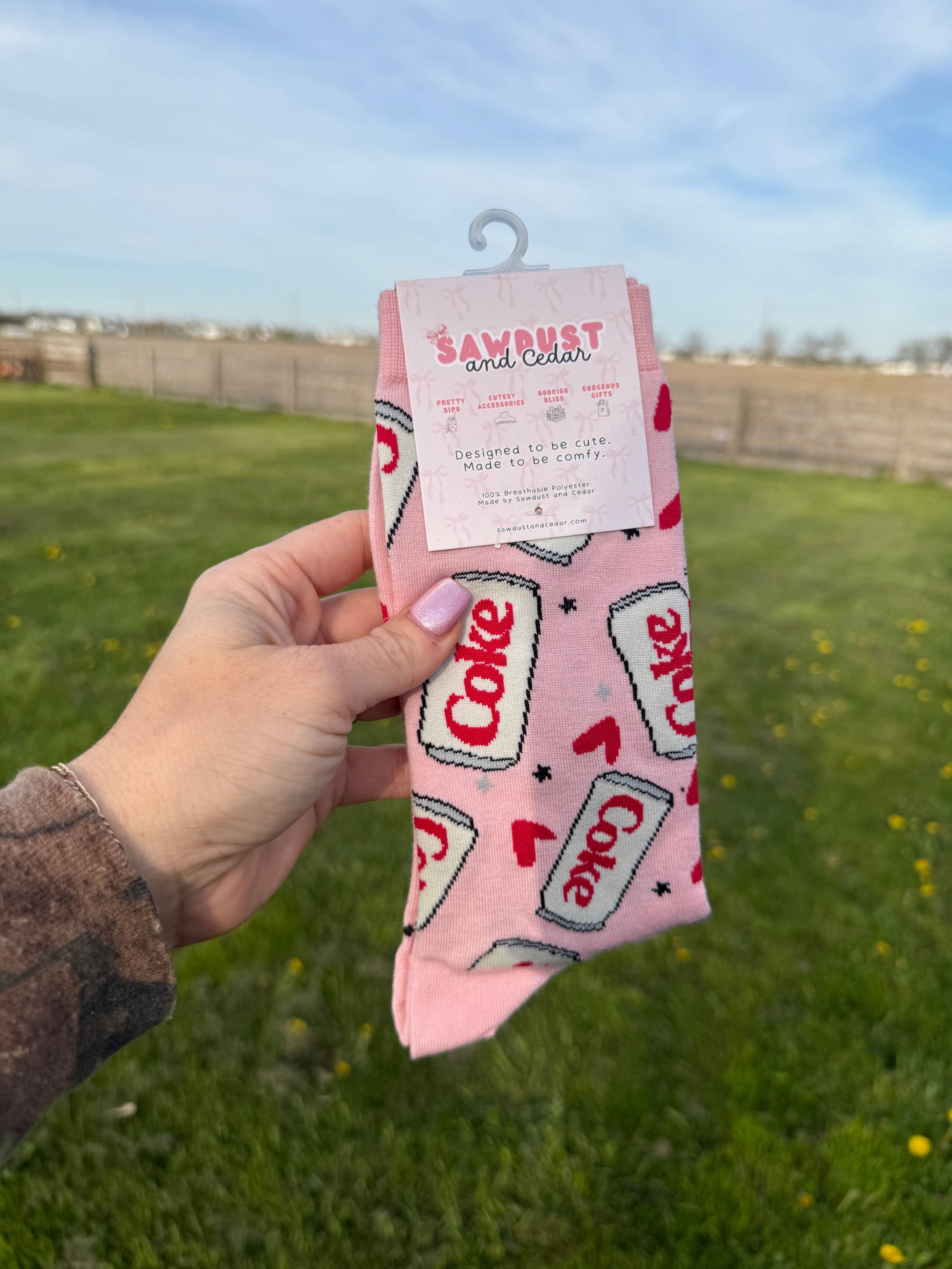 Diet Coke Socks