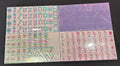 My Fair Mahjong Confetti - Purple Tiles