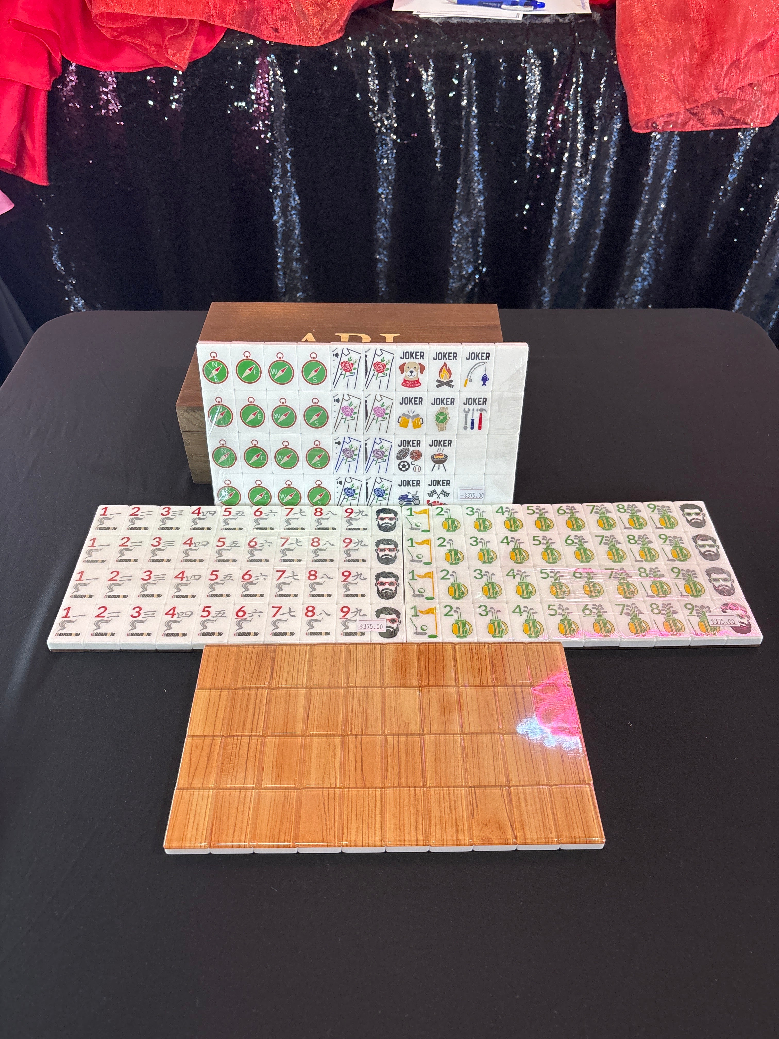 A Beautiful Line Mahjong Manly Tiles