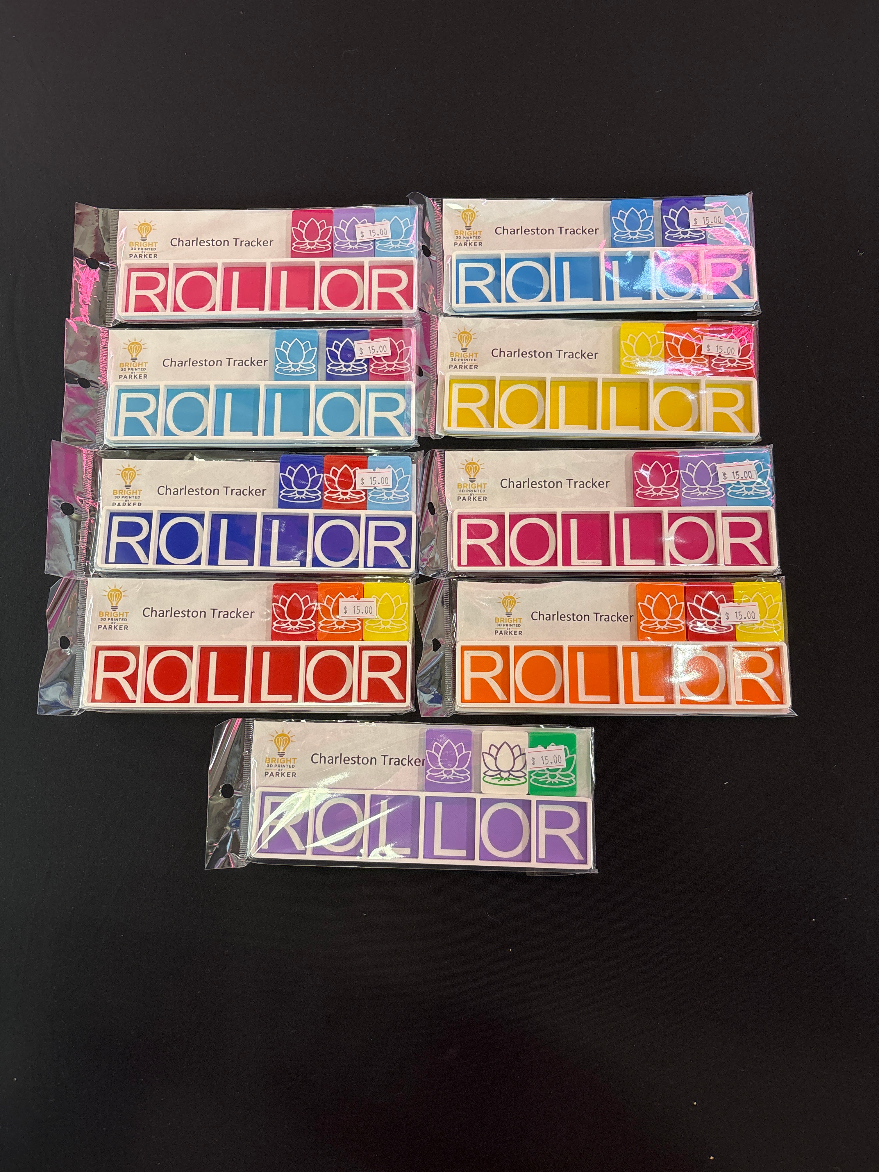 Assorted Color Charleston Tracker