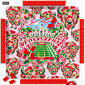 Mahjong Mat 31", Football, Indiana, Hoosiers: No Bag Bison