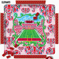Mahjong Mat 31", Alabama Football, Elephant Neoprene 31.5 x 31.5