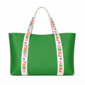 Mahjong Tote Bag Mahjong Tile Bag Leather | Green *NEW*