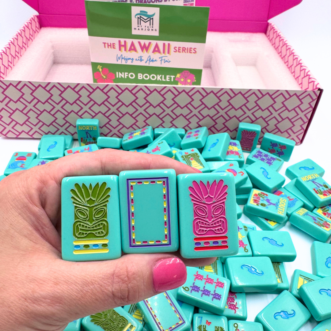 My Fair Mahjong THE HAWAII SERIES | Mahjong Tile Set with Aloha Flair