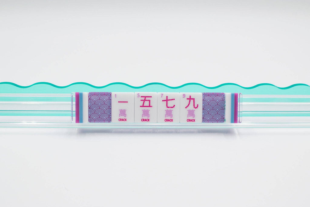 My Fair Mahjong Crystal Confetti Purple | Mahjong with a Sprinkle of Color