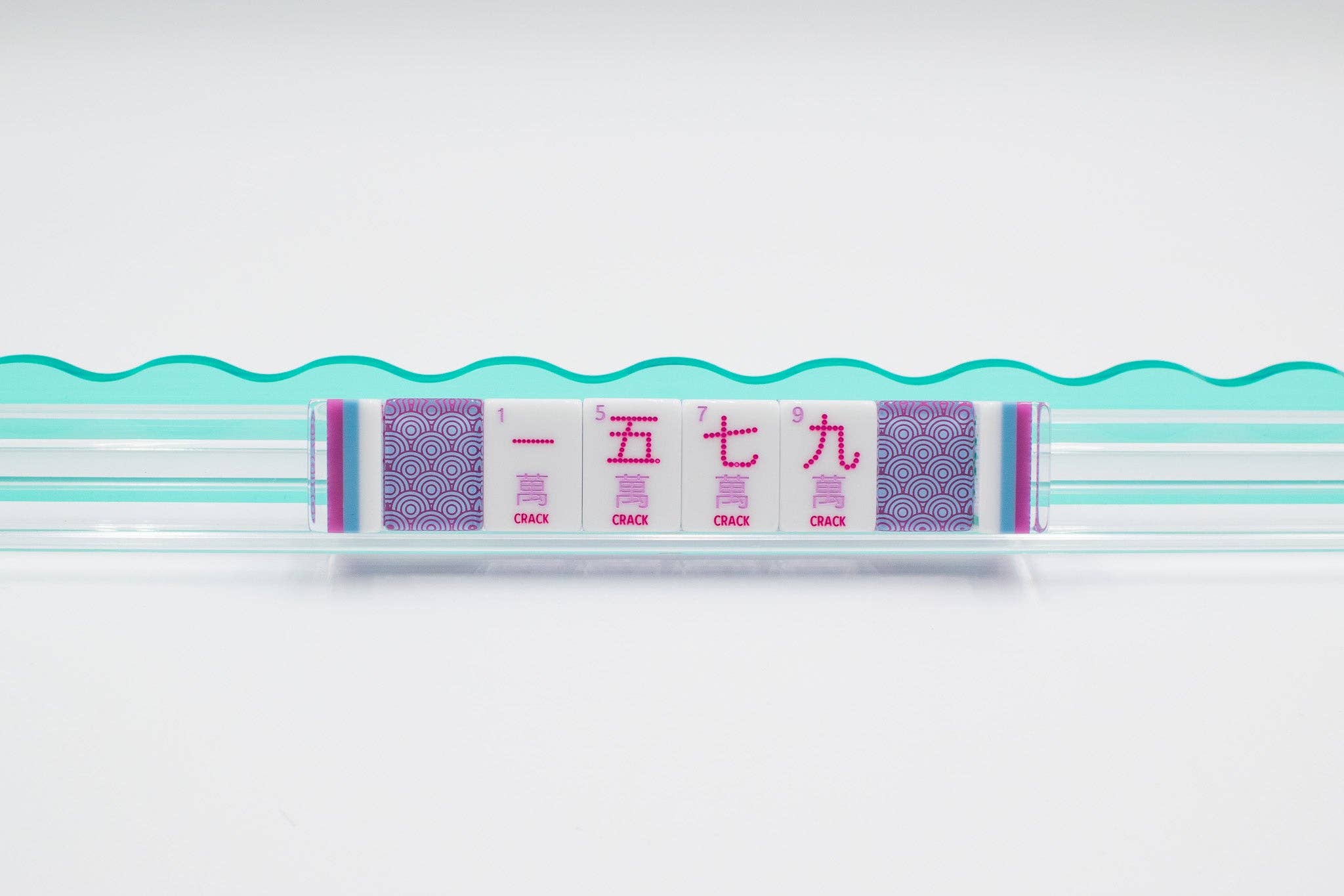 My Fair Mahjong Crystal Confetti Purple | Mahjong with a Sprinkle of Color