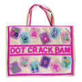 Mahjong Tote Bag - Dot, Crack, Bam
