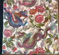 Bespoke Multi Color Floral Dragon Mahjong Mat