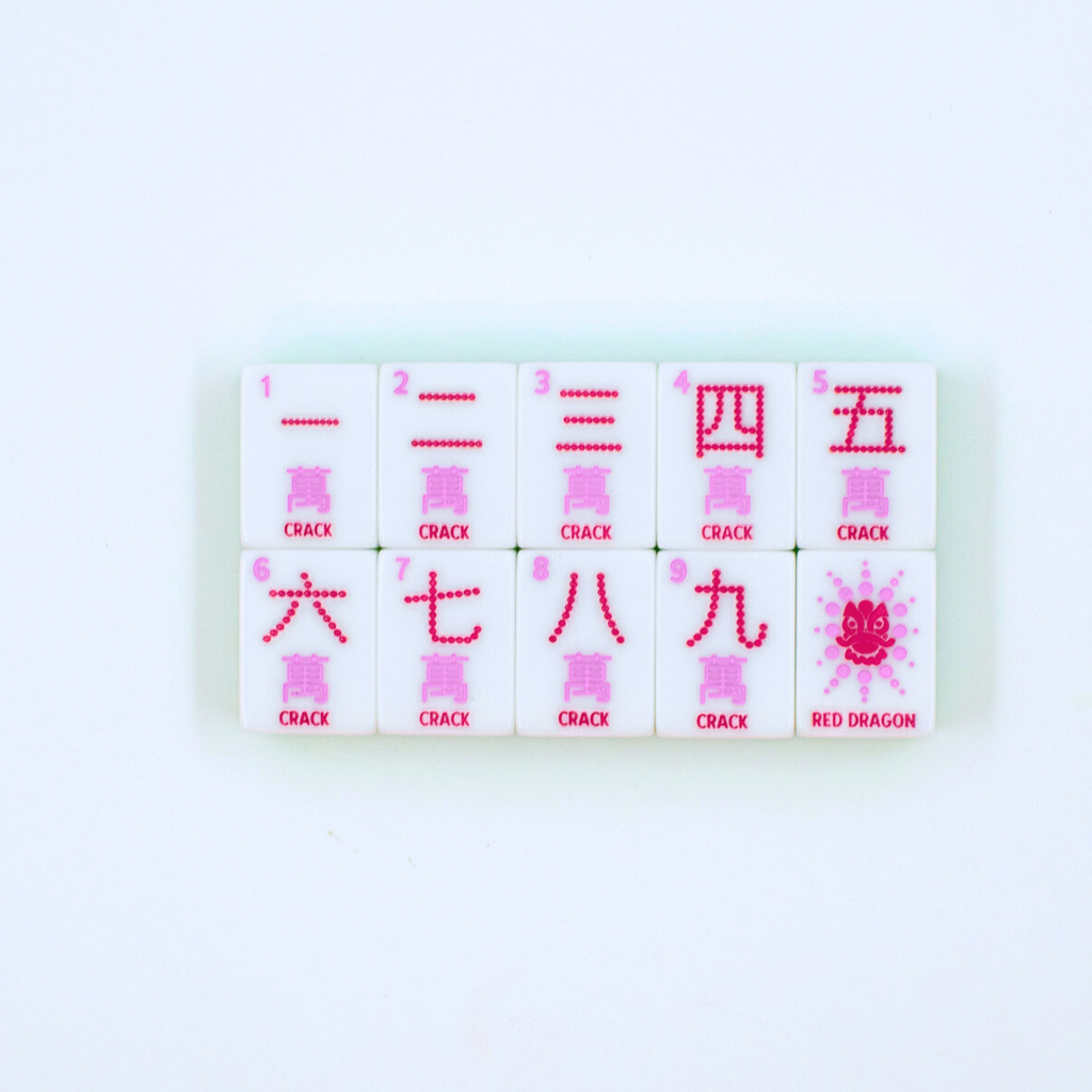 My Fair Mahjong Crystal Confetti Purple | Mahjong with a Sprinkle of Color