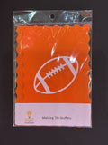 Bright by Parker Orange Football Mahjong Tile Shufflers (set of two)