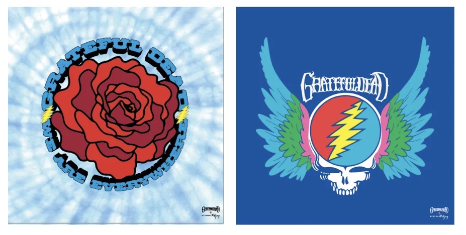 Grateful Dead Mini Travel Tiles- Bespoke Mahjong
