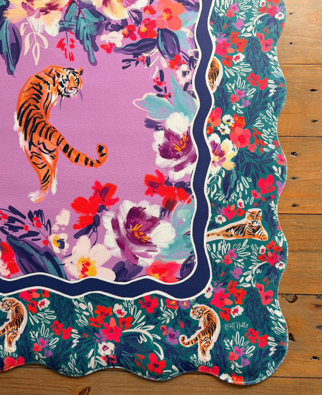 Britt Mills Mahjong Mats (Non-Neoprene): Regency