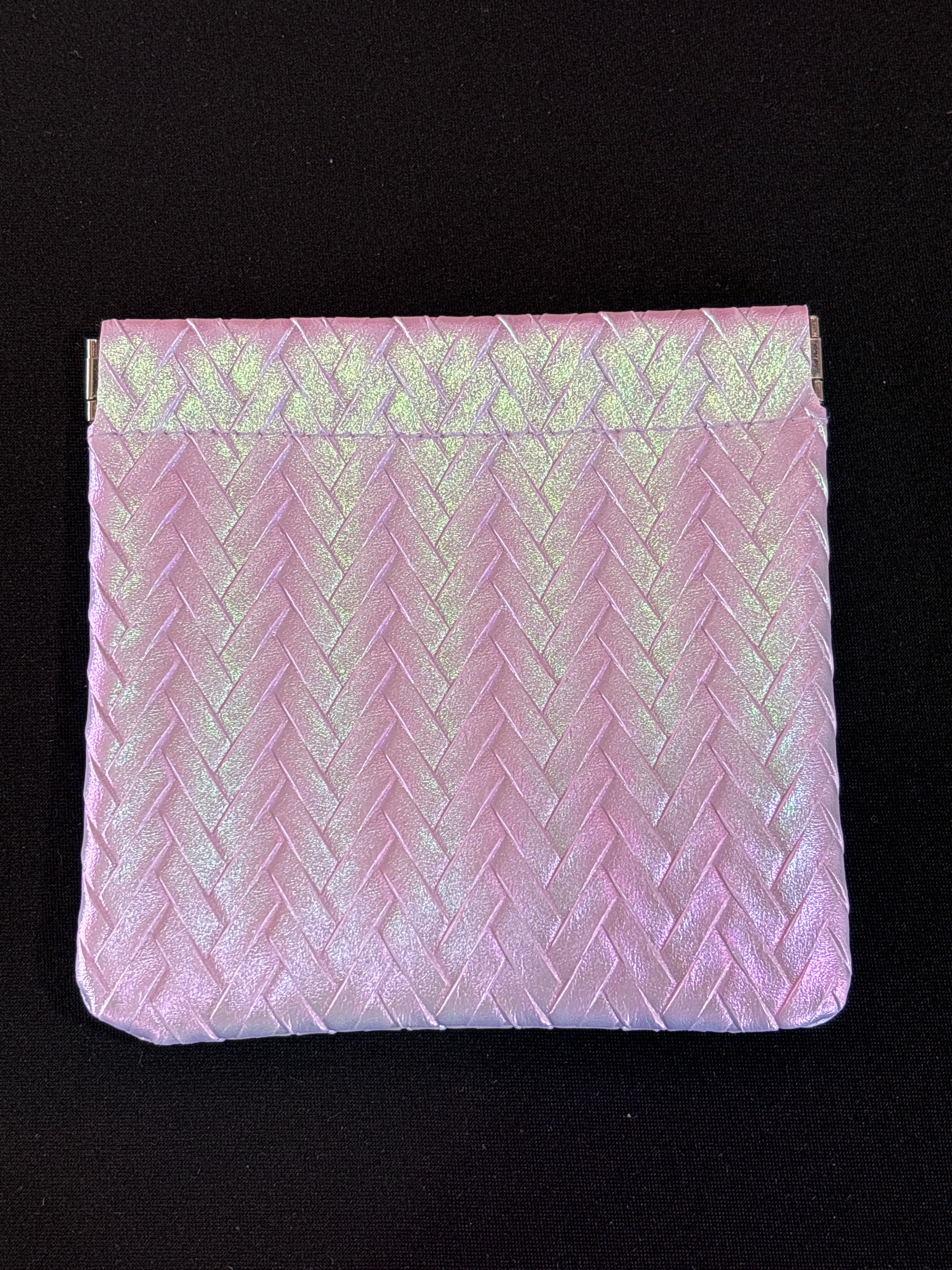 Metallic Purple Mahjong Dice Bag