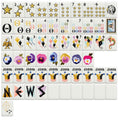 Mahjong Sisterhood Kappa Alpha Theta Bid Day Bundle- Mahjong Tiles, Mat, and Shufflers