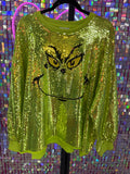 Queen of Sparkles QOS NWT Grinch XL