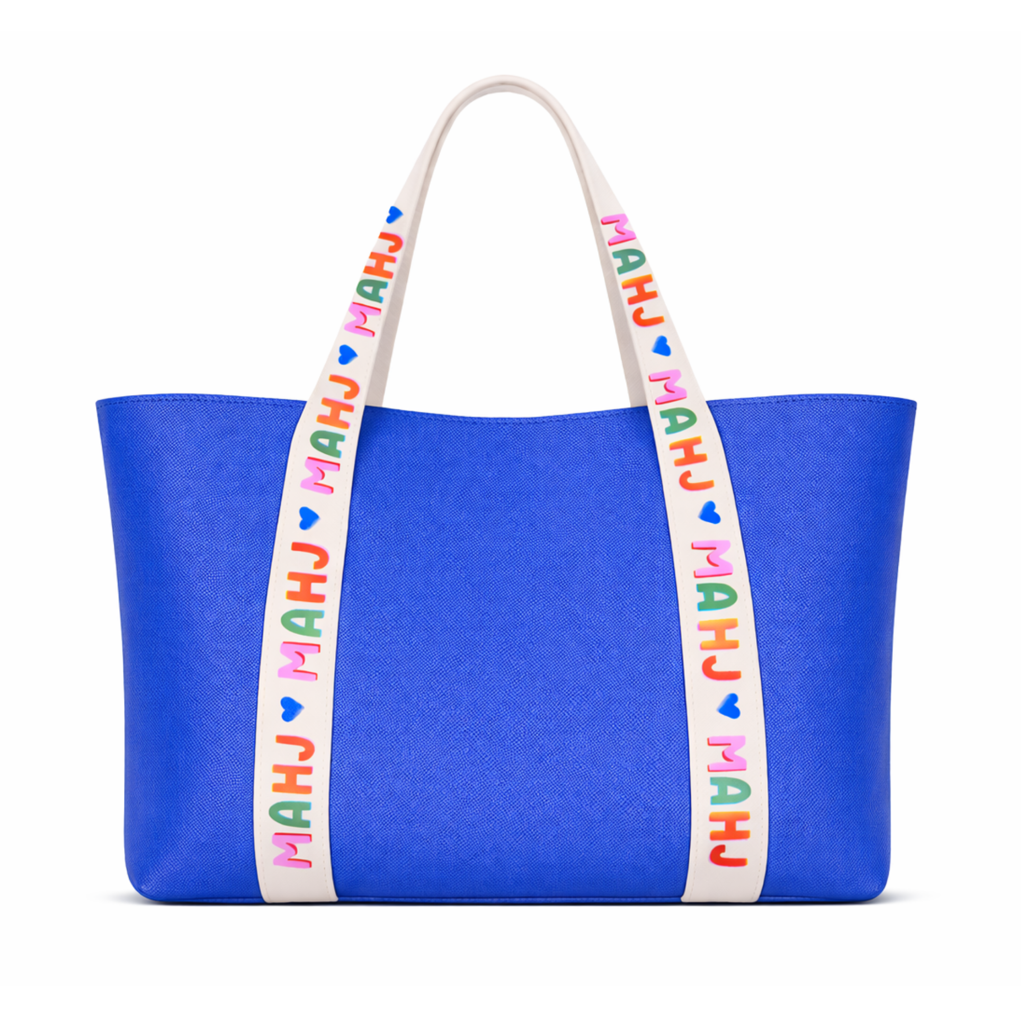 Mahjong Tote Bag Mahjong Tile Bag Leather | Blue *NEW*