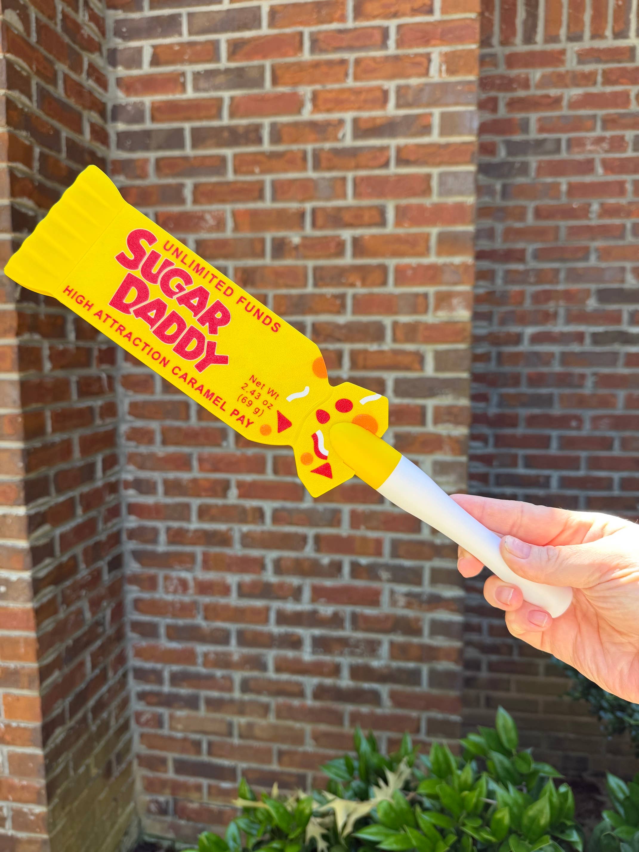 Sugar Daddy Tap to Pay Wand 3d Printed