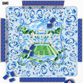 Mahjong Mat 31", Football, Grace Christian Rams Knoxville TN Tennessee