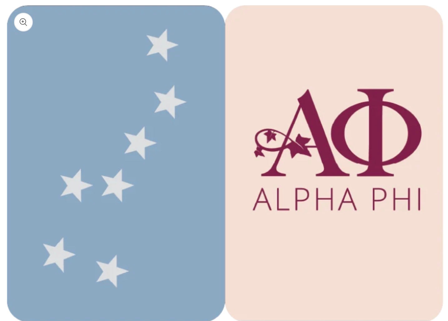 Mahjong Sisterhood Alpha Phi Bid Day Bundle- Mahjong Tiles, Mat, and Shufflers