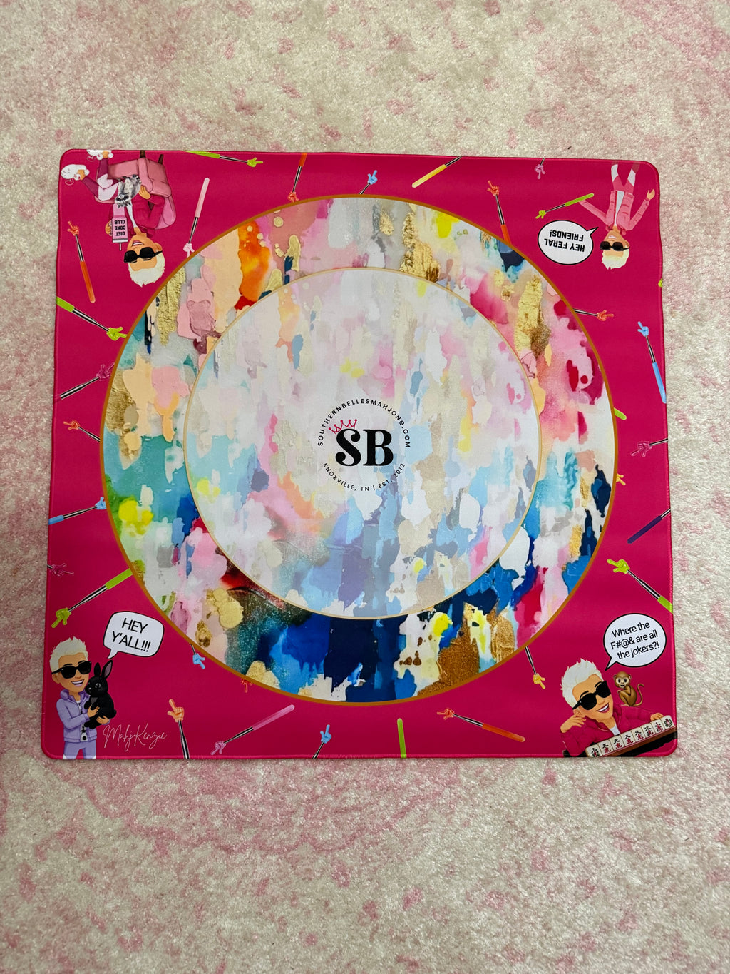SBM THE FERAL JOY MAHJONG MAT LIMITED EDITION