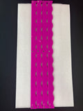 My Fair Mahjong MAHJONG RACK PUSHER ADD ON-MAGNETIC | Premium Acrylic Set(4): Scalloped Solid Magenta